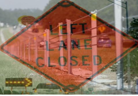 Left Lane Closed Left Lane Closed