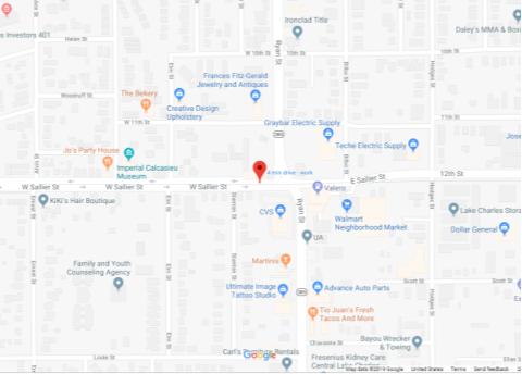 Sallier Street Lane Closures Between Ryan Street and Stanton Street in Lake Charles May 1, 2019