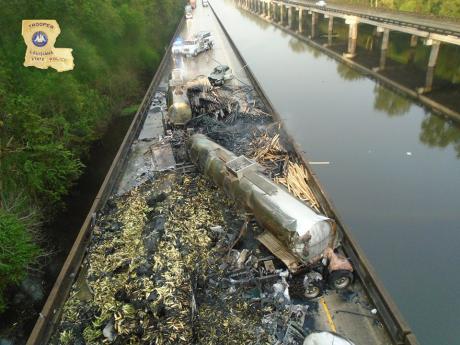 Atchafalaya Basin Bridge Crash August 26, 2019