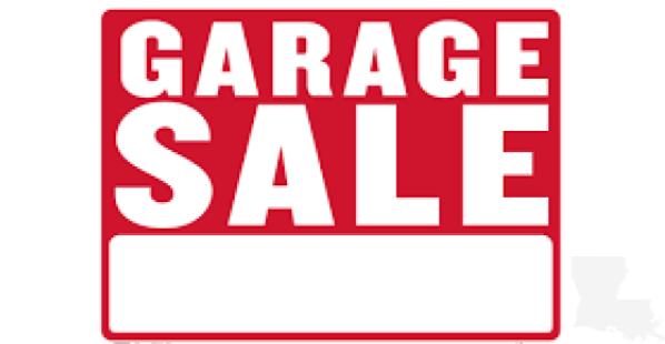 Knights of Columbus Garage Sale in Sulphur May 15