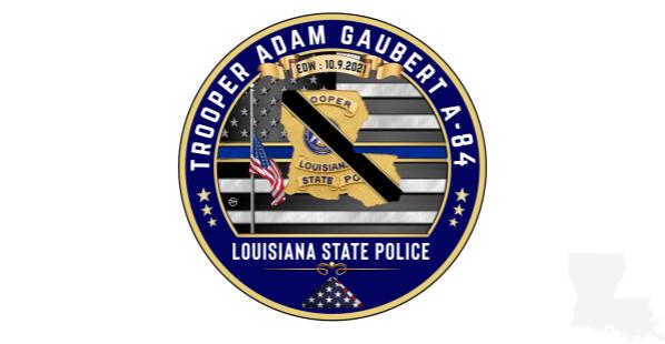 Louisiana State Police Master Trooper Adam Gaubert Memorial Service