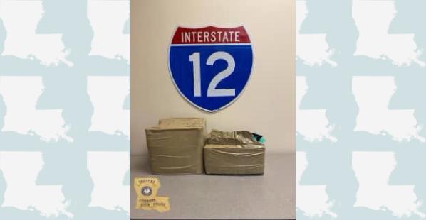 Louisiana State Police find 18 kilograms of suspected methamphetamine. Louisiana State Police find 18 kilograms of suspected methamphetamine.