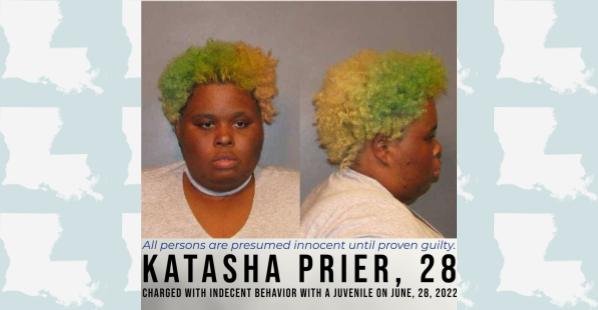 Katasha Prier, 28, of Shreveport, Louisiana