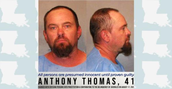 Anthony Thomas, 41, of Vivian, Louisiana