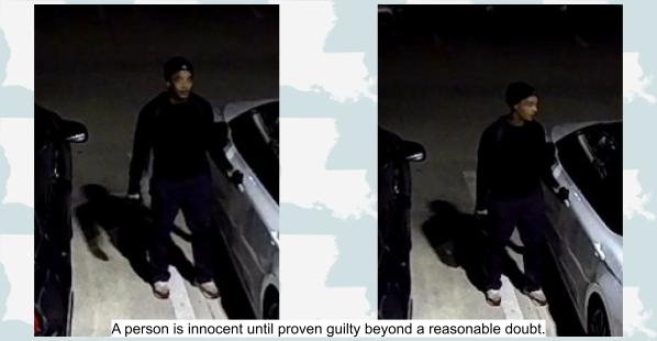 Ascension Parish, Louisiana, August, 2022, Appartment Vehicle Burglary Suspect
