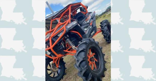 Polaris Rzr UTV theft Choupique Road, Sulphur, Louisiana