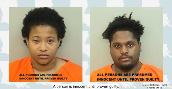 Two From Louisiana Arrested Suspected of Cruelty to a Juvenile After a 3-Year-Old Child was Treated for Multiple Serious Injuries