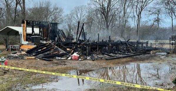 Avoyelles Parish, Louisiana Fatal Fire, January 12, 2023
