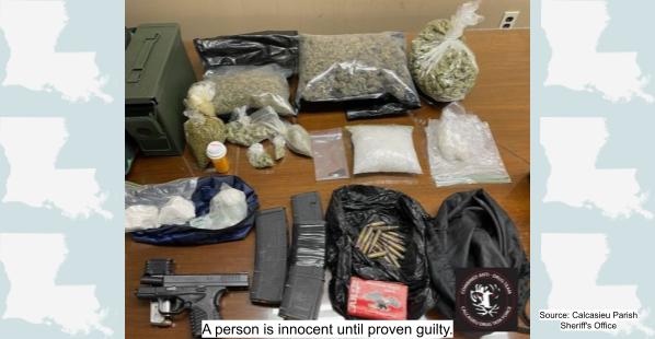 Three From Louisiana Arrested After Anti-Drug Task Force Locates $20k in Drugs While Executing Search Warrant in Lake Charles