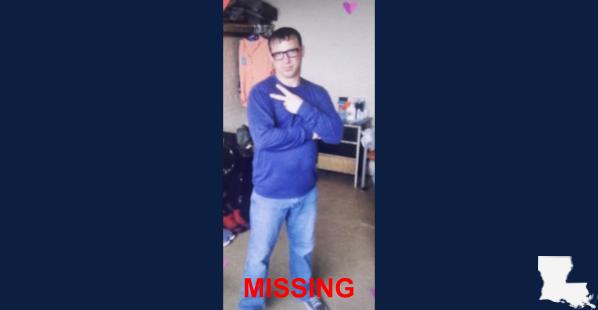 Missing Christopher Smith, of DeRidder, Louisiana