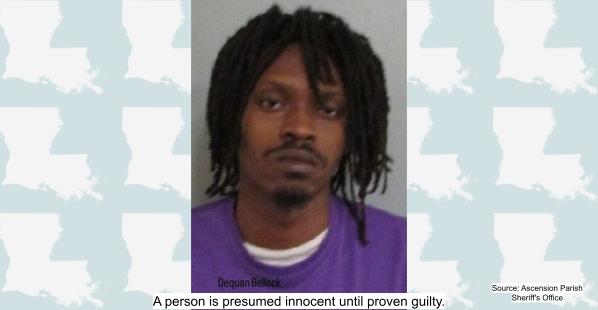 Dequan Bellock, 23, White Castle, Louisiana