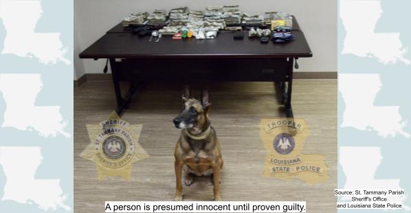 St. Tammany Parish, Louisiana Drug Bust, February 15, 2023