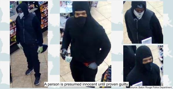 Baton Rouge, Louisiana, Armed Robbery Suspects, Millerville Road, February 18, 2023