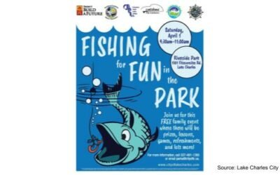 Free Fishing Fun in the Park Event to Be Held April 1 in Lake Charles