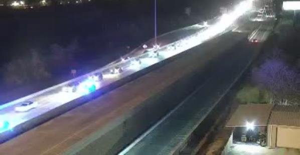 I-210 Westbound Crash Near Nelson Road, December 20, 2023