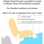 Rapid Onset Drought Possible for Southeast Texas and Southwest Louisiana