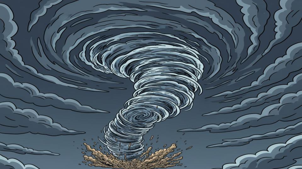 EF0 Tornado Touches Down In Sulphur Near Interstate 10, Causing Minor Damage