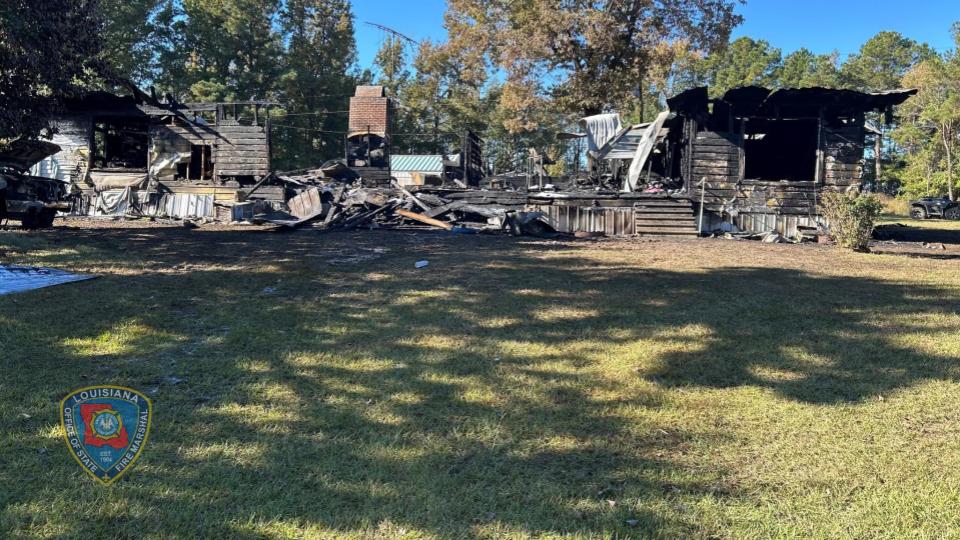 Louisiana Fatal House Fire, November 4, 2025 Louisiana Fatal House Fire, November 4, 2025