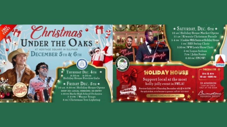 Sulphur Christmas Under the Oaks 2025