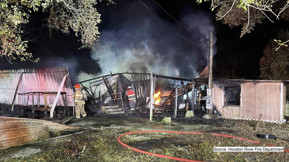 Sulphur Home Destroyed By Fire On Daigle Road, State Fire Marshal Investigating