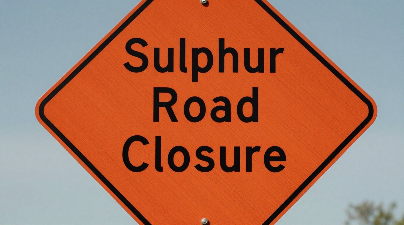Sulphur Road Closure
