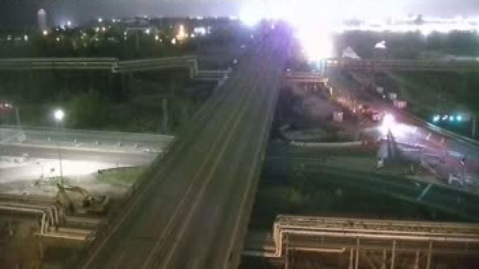 I-10 Calcasieu River Bridge Damaged, Closed In Both Directions After Vehicle Fire And Multiple Overturned Vehicles